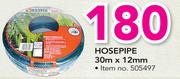 Garden Master Hosepipe 30m x12mm