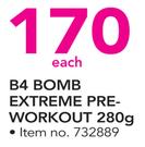 USN B4 Bomb Extreme Pre-Workout-280g