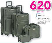 Mainstays 4 Piece Travel Set-Per Set