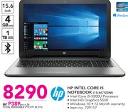 HP Intel Core I5 Notebook 15-AC103NI