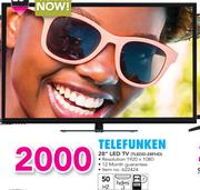 Telefunken 28" LED TV TLEDD-28FHD