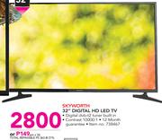 Skyworth 32" Digital HD LED TV