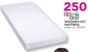 Little One Wooden Cot Mattress