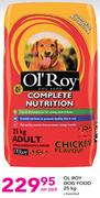 Ol' Roy Dog Food Assorted-25Kg Per Pack