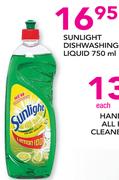 Sunlight Dishwashing Liquid-750ml