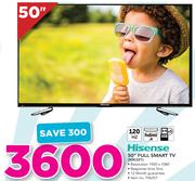 Hisense 50" Full Smart TV 50K321