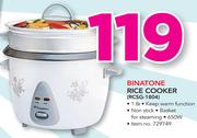 Binatone Rice Cooker RCSG-1804