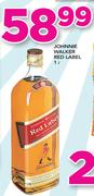 Johnnie Walker Red Label-1Ltr