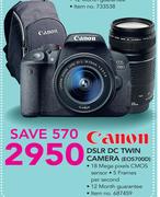Canon DSLR DC Twin Camera EOS700D