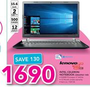 Lenovo Intel Celeron Notebook IDEAPAD 100