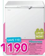 Hisense 260Ltr Chest Freezer FC26DD4HA