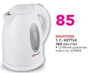 Binatone 1.7Ltr Kettle 360 CEJ-1730