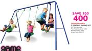 Sportspower 3 Station Swing Set