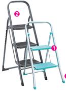 Home Quip Turquiose 3 Step HD Ladder