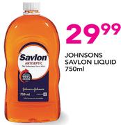 Johnsons Savlon Liquid-750ml