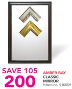 Amber Bay Classic Mirror