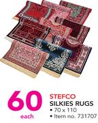 Stefco Silkies Rugs-Each