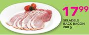 Seladels Back Bacon-200g