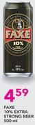 Faxe 10% Extra Strong Beer-500ml