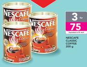 Nescafe Classic Coffee-3x200g