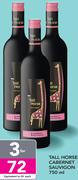 Tall Horse Cabernet Sauvigon-3x750ml