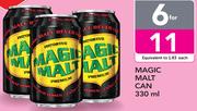 Magic Malt Can-6x330ml