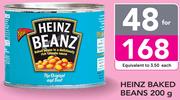 Heinz Baked Beans-48x200g