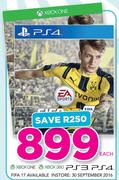 Xbox One/Xbox 360 PS3/PS4 Fifa 17-Each