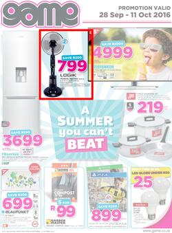 Game : A Summer You Can't Beat (28 Sep - 11 Oct 2016) , page 1