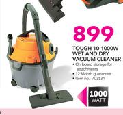 Bennett Read Tough 10 1000W Wet And Dry Vacuum Cleaner