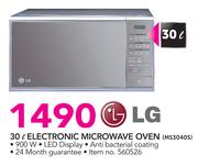 LG 30Ltr Electronic Microwave Oven MS3040S