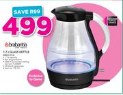 Brabantia 1.7Ltr Glass Kettle BBEK1016