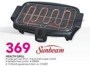 Sunbeam Health Grill