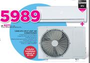 Logik 12000 BTU Split Unit Air Conditioner 