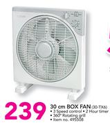 Logik 30cm Box Fan 30-TX6