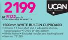 Ucan 1500mm White Built-In Cupboard