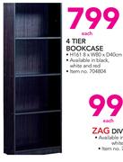 4 Tier Bookcase-Each