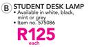 Student Desk Lamp-Each