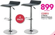 Corfu 2 Pack Bar Stools-Per Pack