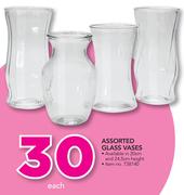 Assorted Glass Vases-Each
