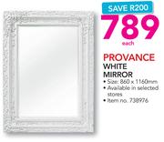 Provance White Mirror-Each