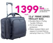 Kingsons 15.6" Prime Series Trolley Bag