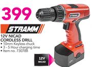 Stramm 12V Nicad Cordless Drill