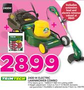 Trimtech 2400W Electric Lawnmower Combo