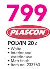 Plascon Polvin-20Ltr