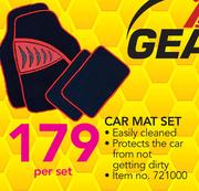 1st Gear Car Mat Set-Per Set