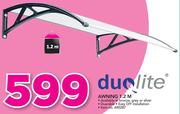 Duqlite Awning 1.2m