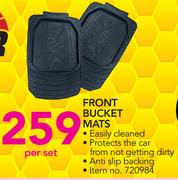 1st Gear Front Bucket Mats-Per Set