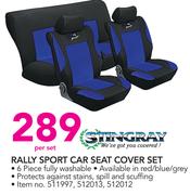Stingray Rally Sport Car Seat Cover Set-Per Set