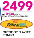 BounceKing Outdoor Playset Combo